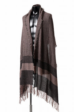 画像をギャラリービューアに読み込む, forme d'expression Poll Scarf (Wine PDP)
