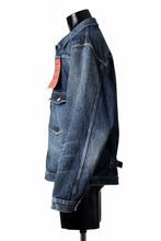 画像をギャラリービューアに読み込む, FULLCOUNT "Fear Of The Dark" Type 1 Denim Jacket / 15.5oz Zimbabwe Selvedge Denim (INDIGO BLUE)