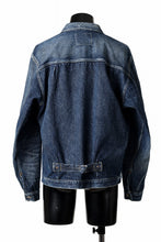 画像をギャラリービューアに読み込む, FULLCOUNT "Fear Of The Dark" Type 1 Denim Jacket / 15.5oz Zimbabwe Selvedge Denim (INDIGO BLUE)