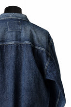画像をギャラリービューアに読み込む, FULLCOUNT "Fear Of The Dark" Type 1 Denim Jacket / 15.5oz Zimbabwe Selvedge Denim (INDIGO BLUE)