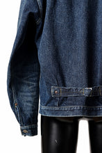 画像をギャラリービューアに読み込む, FULLCOUNT "Fear Of The Dark" Type 1 Denim Jacket / 15.5oz Zimbabwe Selvedge Denim (INDIGO BLUE)