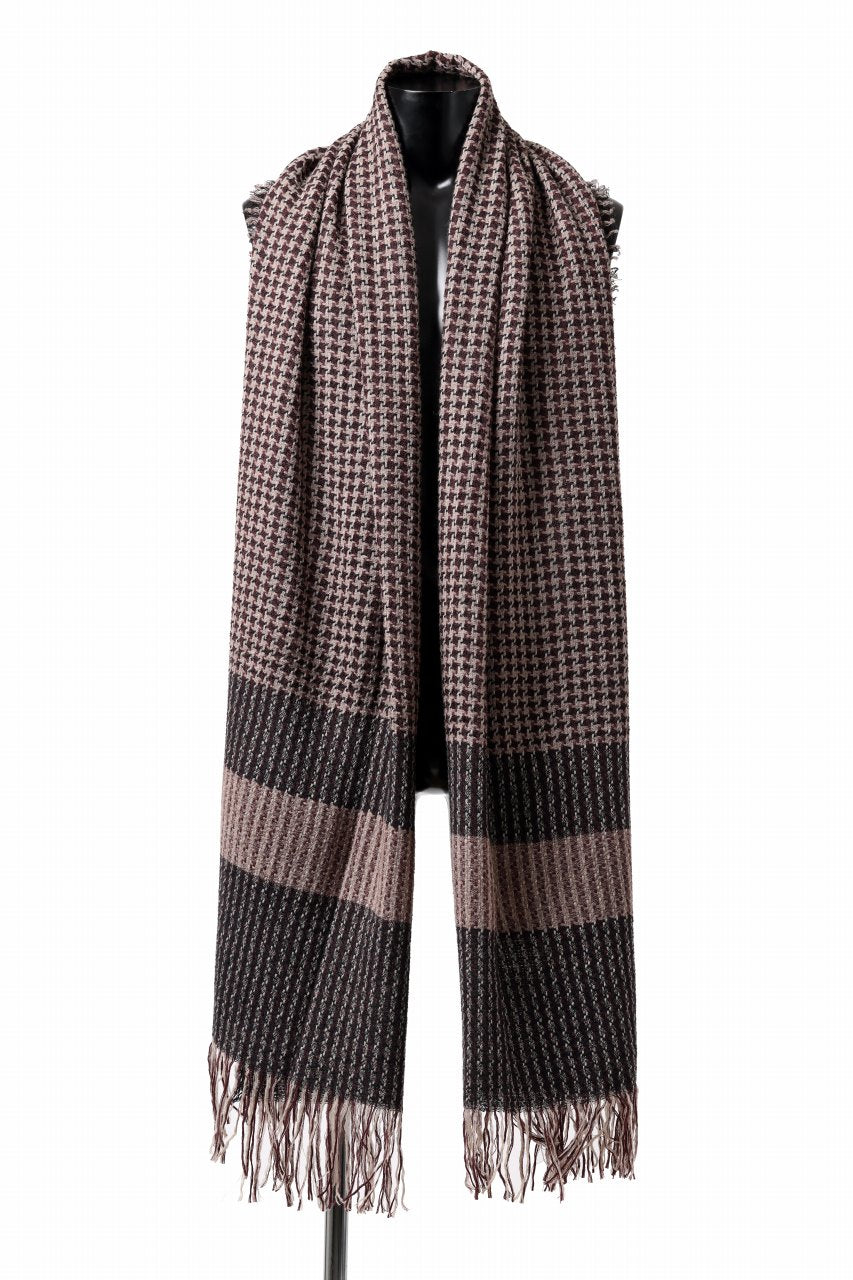 画像をギャラリービューアに読み込む, forme d'expression Poll Scarf (Wine PDP)