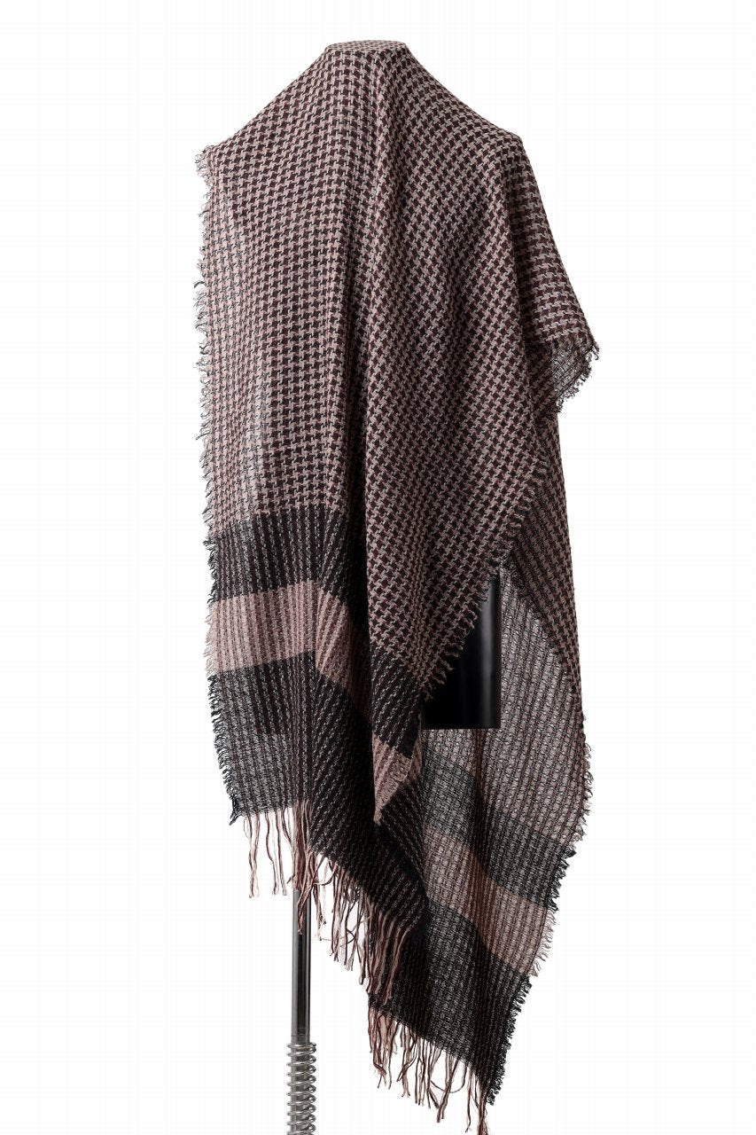画像をギャラリービューアに読み込む, forme d'expression Poll Scarf (Wine PDP)