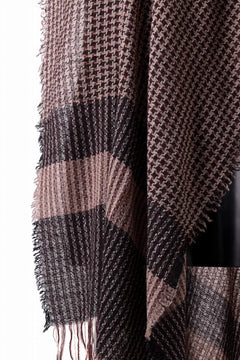 画像をギャラリービューアに読み込む, forme d'expression Poll Scarf (Wine PDP)