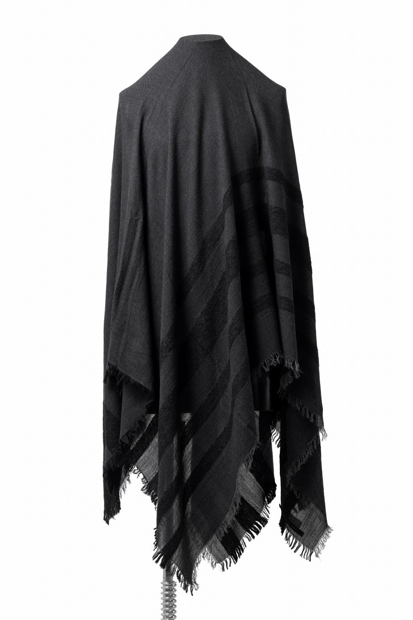 画像をギャラリービューアに読み込む, forme d'expression Muse Scarf (Anthracite)