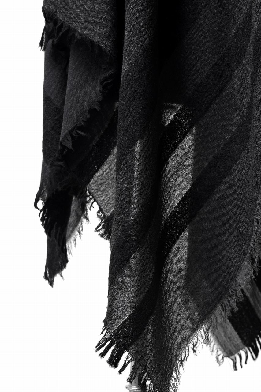 画像をギャラリービューアに読み込む, forme d'expression Muse Scarf (Anthracite)