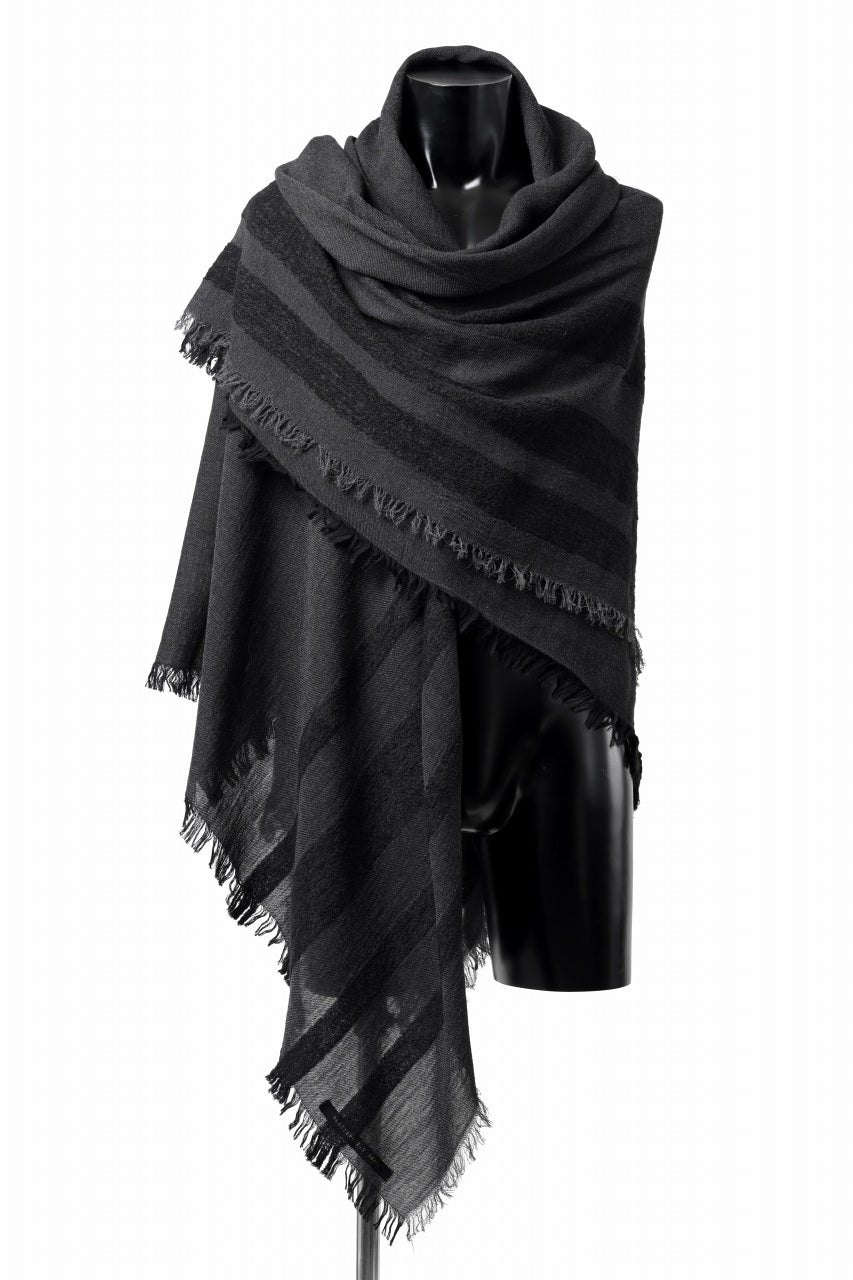 画像をギャラリービューアに読み込む, forme d'expression Muse Scarf (Anthracite)