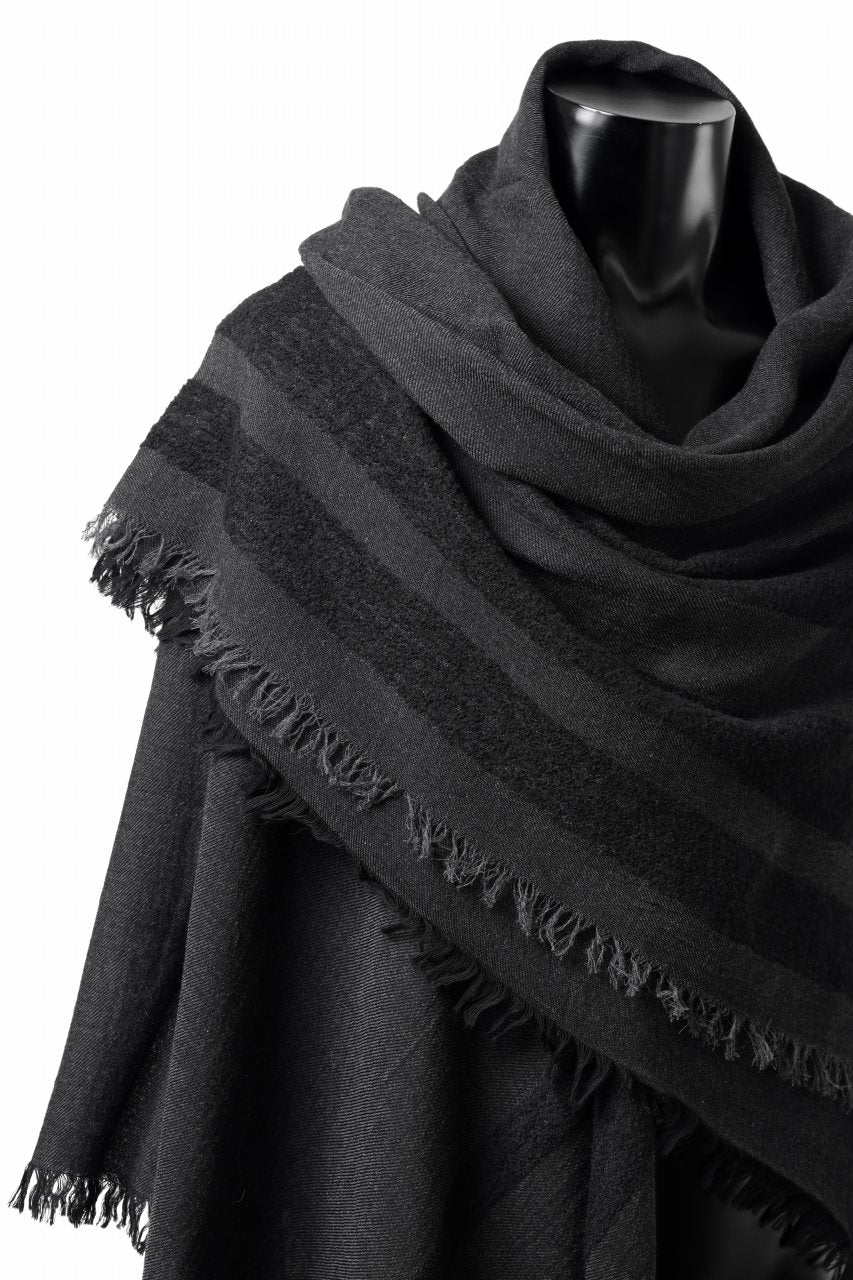 画像をギャラリービューアに読み込む, forme d'expression Muse Scarf (Anthracite)
