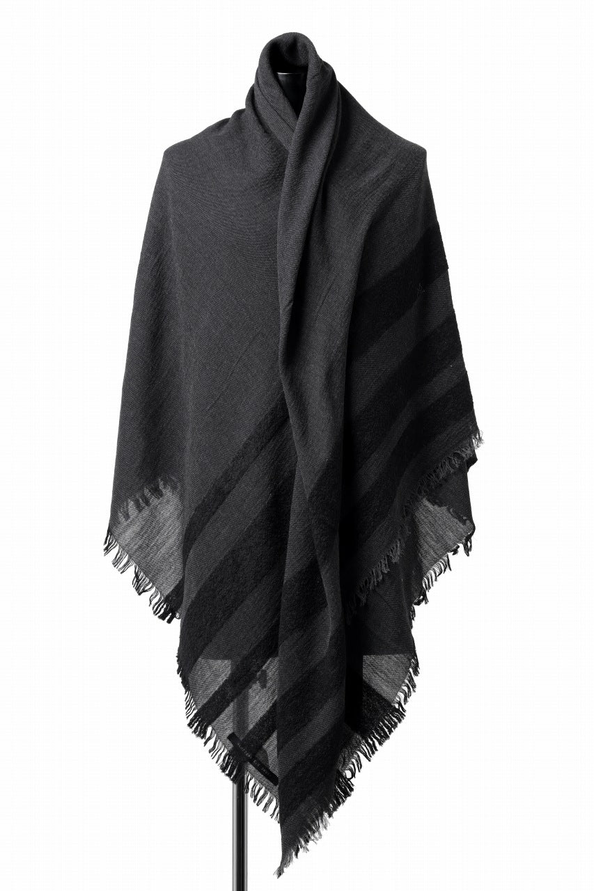 画像をギャラリービューアに読み込む, forme d'expression Muse Scarf (Anthracite)