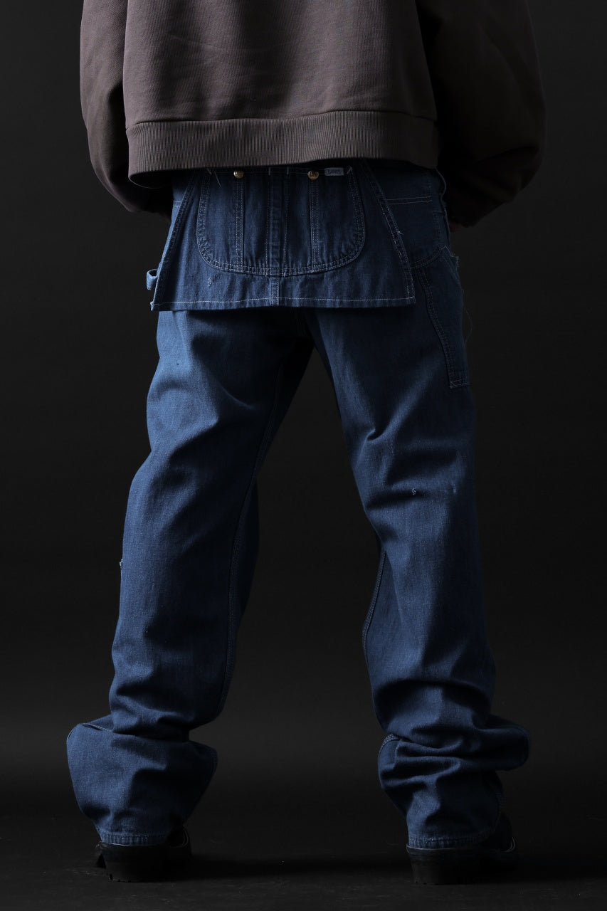 画像をギャラリービューアに読み込む, CHANGES REMAKE PAINTER DENIM PANTS with APRON PARTS (INDIGO #A)