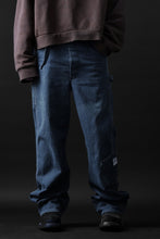 画像をギャラリービューアに読み込む, CHANGES REMAKE PAINTER DENIM PANTS with APRON PARTS (INDIGO #A)