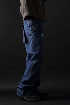 画像をギャラリービューアに読み込む, CHANGES REMAKE PAINTER DENIM PANTS with APRON PARTS (INDIGO #A)