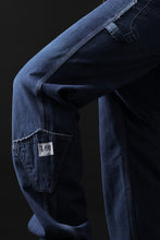 画像をギャラリービューアに読み込む, CHANGES REMAKE PAINTER DENIM PANTS with APRON PARTS (INDIGO #A)