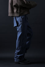 画像をギャラリービューアに読み込む, CHANGES REMAKE PAINTER DENIM PANTS with APRON PARTS (INDIGO #A)