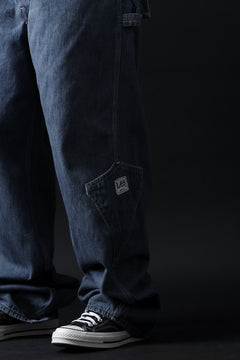 画像をギャラリービューアに読み込む, CHANGES REMAKE PAINTER DENIM PANTS with APRON PARTS (INDIGO #B)
