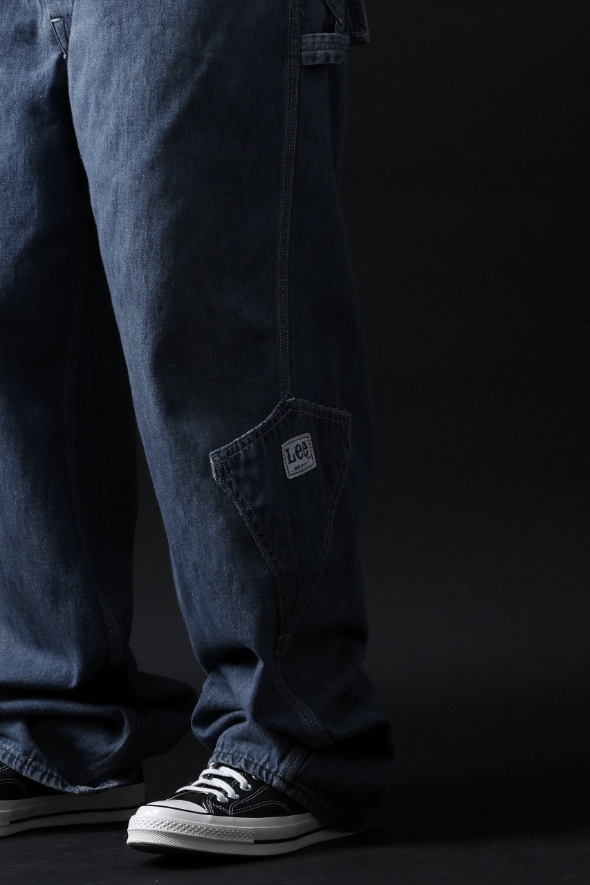 画像をギャラリービューアに読み込む, CHANGES REMAKE PAINTER DENIM PANTS with APRON PARTS (INDIGO #B)