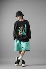 画像をギャラリービューアに読み込む, CHANGES exclusive VINTAGE REMAKE L/S TOPS (MULTI BLACK #A)