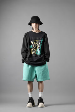 画像をギャラリービューアに読み込む, CHANGES exclusive VINTAGE REMAKE L/S TOPS (MULTI BLACK #A)
