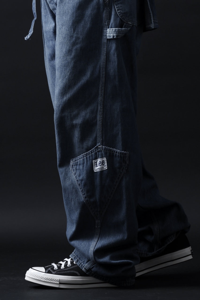 画像をギャラリービューアに読み込む, CHANGES REMAKE PAINTER DENIM PANTS with APRON PARTS (INDIGO #B)