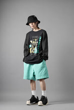 画像をギャラリービューアに読み込む, CHANGES exclusive VINTAGE REMAKE L/S TOPS (MULTI BLACK #A)