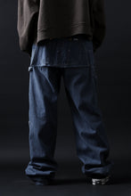 画像をギャラリービューアに読み込む, CHANGES REMAKE PAINTER DENIM PANTS with APRON PARTS (INDIGO #B)