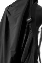 画像をギャラリービューアに読み込む, thom/krom MA-1 JACKET / ELASTIC NYLON + REFLECTION PIPING (BLACK)