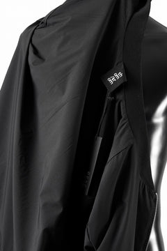 画像をギャラリービューアに読み込む, thom/krom MA-1 JACKET / ELASTIC NYLON + REFLECTION PIPING (BLACK)
