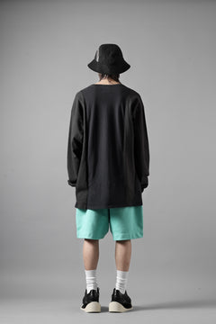 画像をギャラリービューアに読み込む, CHANGES exclusive VINTAGE REMAKE L/S TOPS (MULTI BLACK #A)