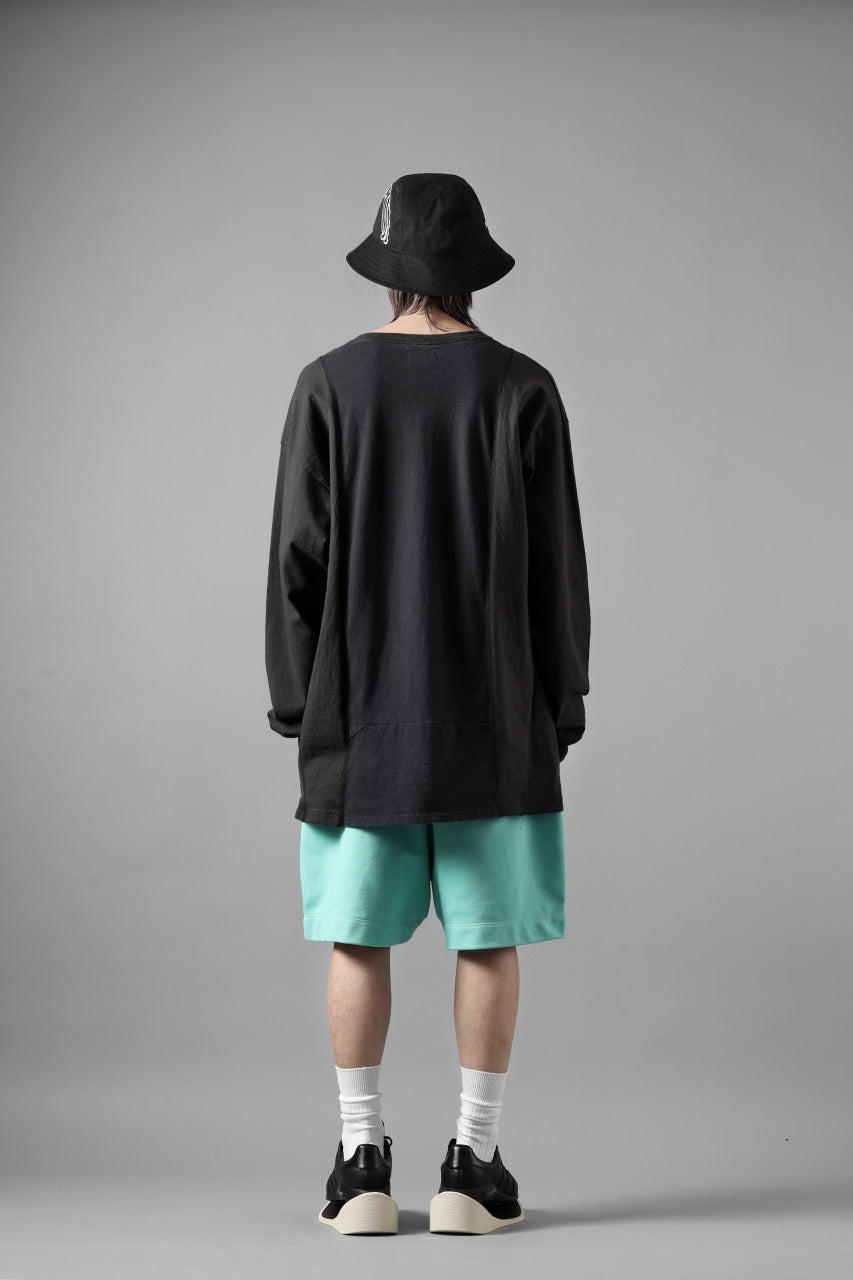 画像をギャラリービューアに読み込む, CHANGES exclusive VINTAGE REMAKE L/S TOPS (MULTI BLACK #A)