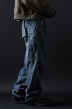 画像をギャラリービューアに読み込む, CHANGES REMAKE PAINTER DENIM PANTS with APRON PARTS (INDIGO #B)