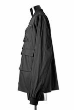 画像をギャラリービューアに読み込む, thom/krom WORK POCKET JACKET / ELASTIC COTTON & POLYAMIDE (BLACK)