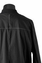 画像をギャラリービューアに読み込む, thom/krom WORK POCKET JACKET / ELASTIC COTTON & POLYAMIDE (BLACK)