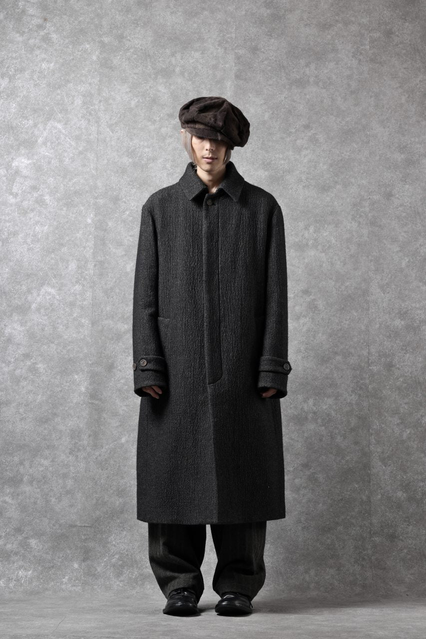 画像をギャラリービューアに読み込む, forme d'expression exclusive Everyone Coat (Black Pepper)