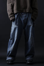 画像をギャラリービューアに読み込む, CHANGES REMAKE PAINTER DENIM PANTS with APRON PARTS (INDIGO #C)