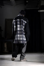 画像をギャラリービューアに読み込む, Feng Chen Wang FLANNEL SHIRT WITH QUILT PHOENIX (NAVY)