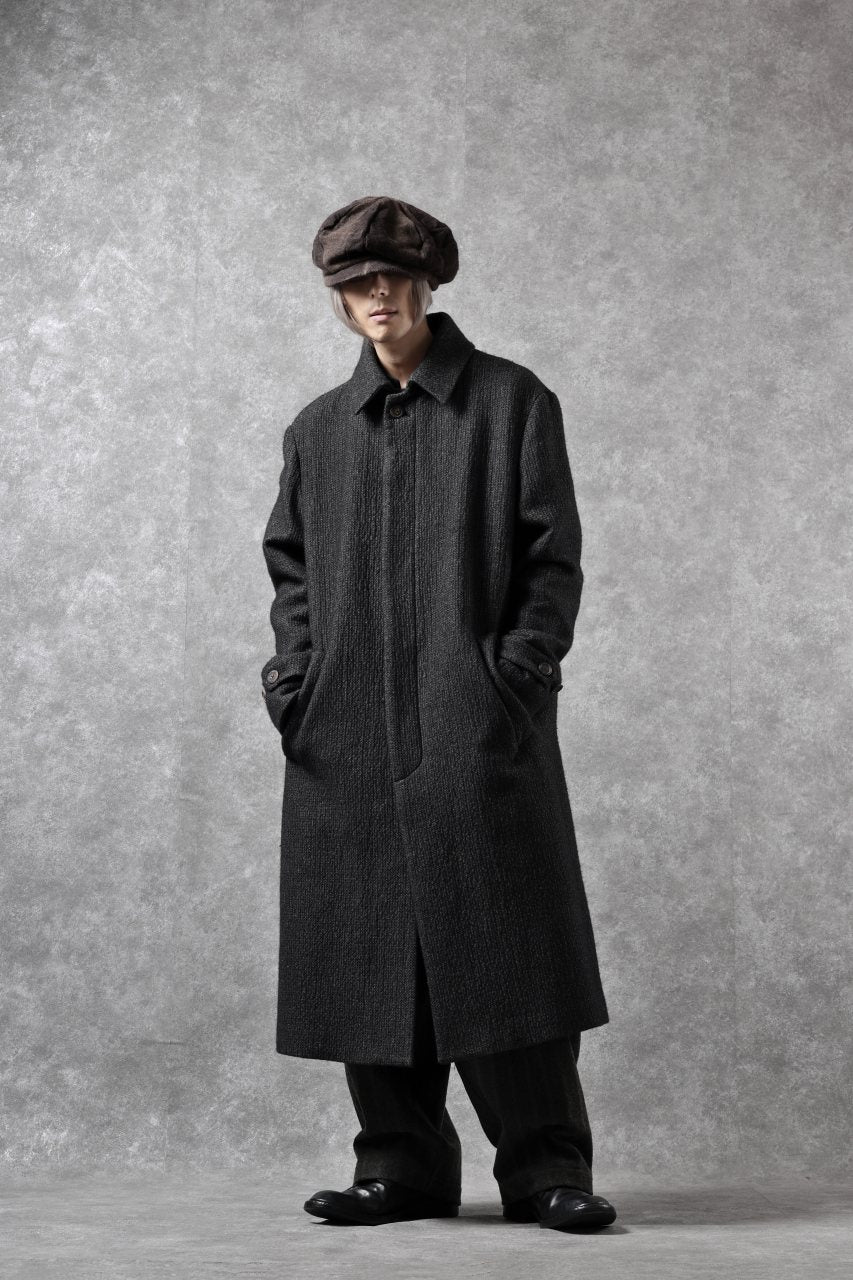 画像をギャラリービューアに読み込む, forme d'expression exclusive Everyone Coat (Black Pepper)