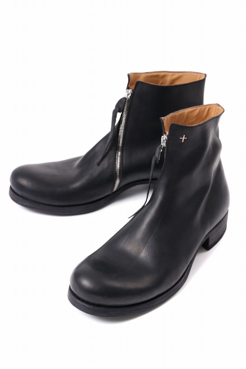 Load image into Gallery viewer, m.a+ side zipped short boot / S1G2Z/VA1,5 (BLACK)
