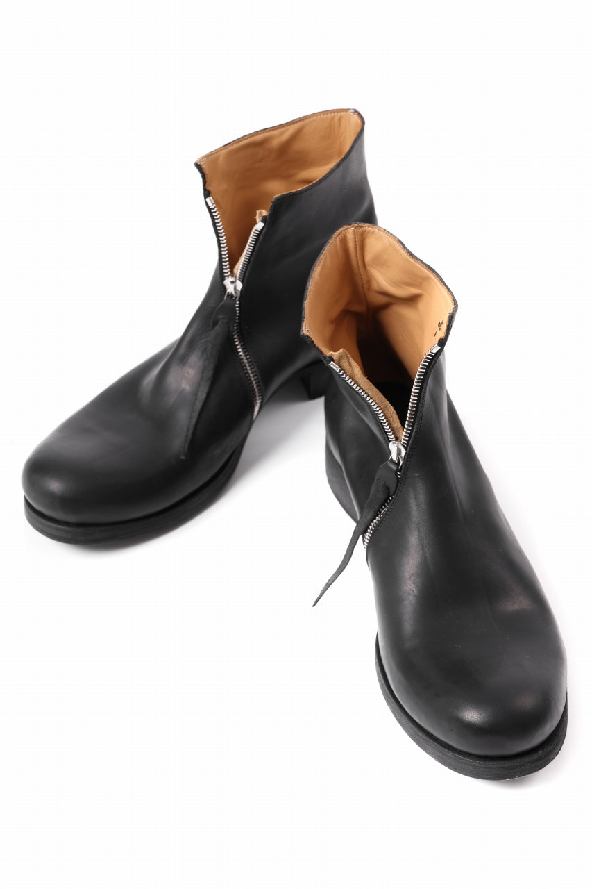 Load image into Gallery viewer, m.a+ side zipped short boot / S1G2Z/VA1,5 (BLACK)