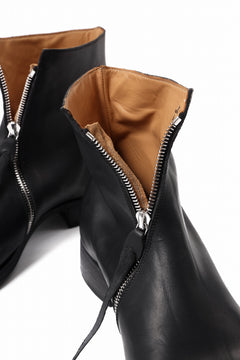 Load image into Gallery viewer, m.a+ side zipped short boot / S1G2Z/VA1,5 (BLACK)