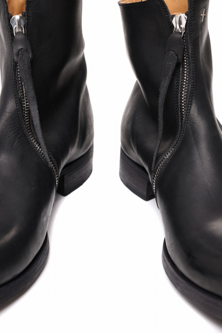 Load image into Gallery viewer, m.a+ side zipped short boot / S1G2Z/VA1,5 (BLACK)