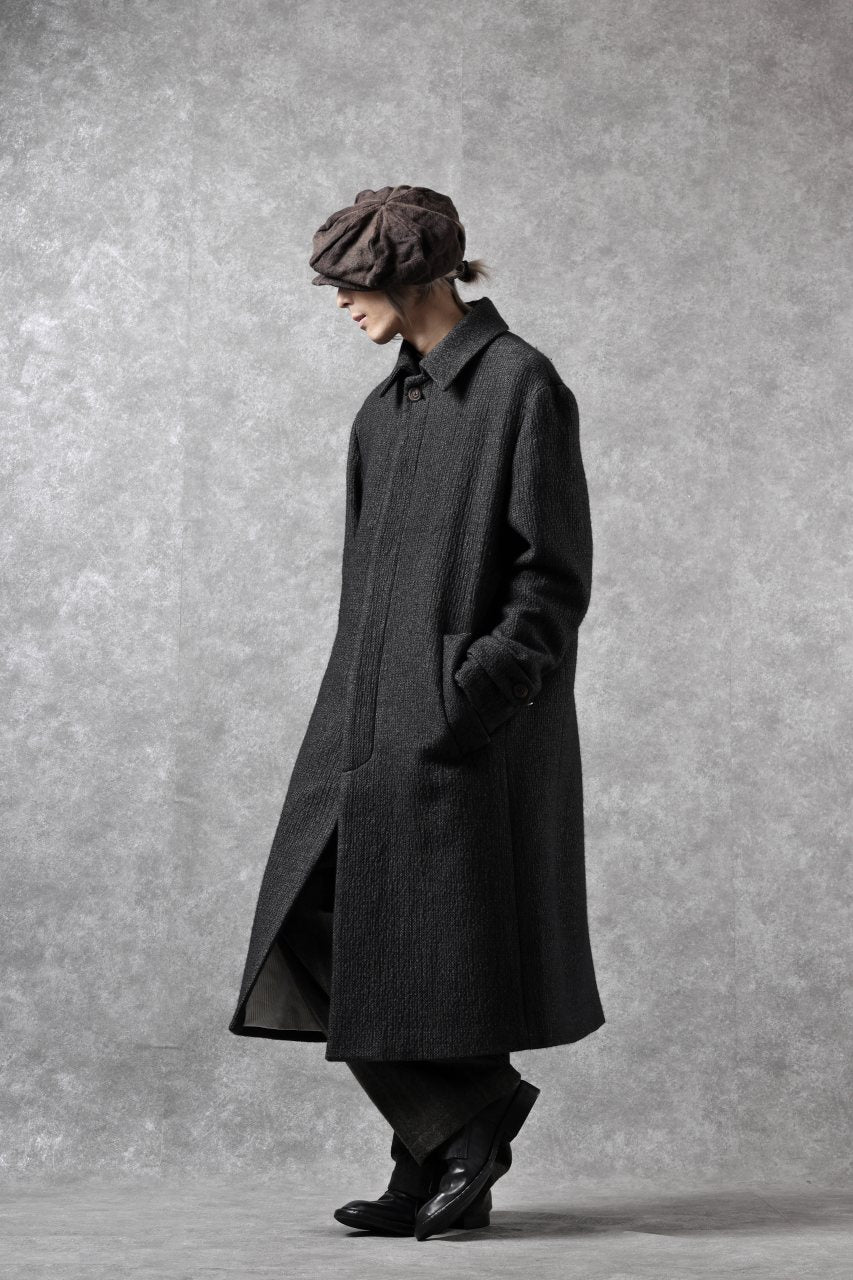 画像をギャラリービューアに読み込む, forme d'expression exclusive Everyone Coat (Black Pepper)