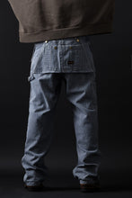 画像をギャラリービューアに読み込む, CHANGES REMAKE PAINTER HICKORY DENIM PANTS with APRON PARTS (INDIGO)