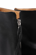 Load image into Gallery viewer, m.a+ side zipped short boot / S1G2Z/VA1,5 (BLACK)