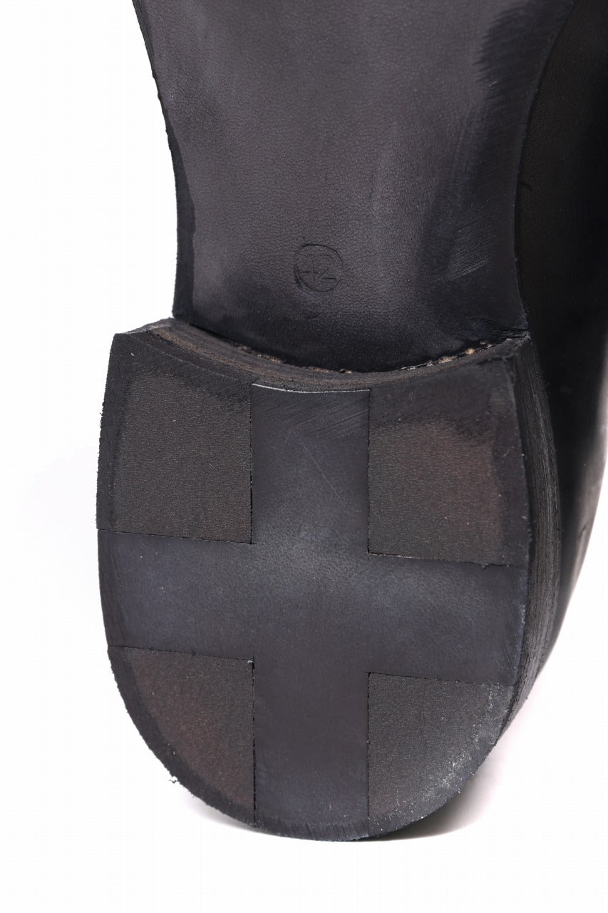 Load image into Gallery viewer, m.a+ side zipped short boot / S1G2Z/VA1,5 (BLACK)