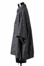 画像をギャラリービューアに読み込む, A.F ARTEFACT FRONT ZIP SQUEEZING SHIRT / PAISLEY JACQUARD (D.GREY)