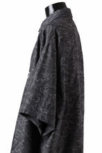画像をギャラリービューアに読み込む, A.F ARTEFACT FRONT ZIP SQUEEZING SHIRT / PAISLEY JACQUARD (D.GREY)