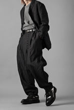 画像をギャラリービューアに読み込む, KLASICA exclusive "KLING" SINGLE LAYER 3 POCKET BLAZER / LIGHT WEIGHT DARK RANDOM STRIPE RAMIE (IRON STRIPES)