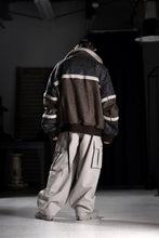 Load image into Gallery viewer, Feng Chen Wang DOUBLE SIDED SHERPA JACKET (GRAY)