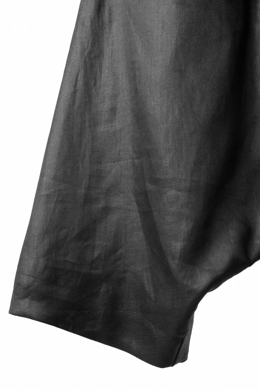 画像をギャラリービューアに読み込む, A.F ARTEFACT SARROUEL SHORT PANTS / LINEN TWILL (BLACK)