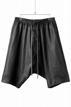 画像をギャラリービューアに読み込む, A.F ARTEFACT SARROUEL SHORT PANTS / LINEN TWILL (BLACK)